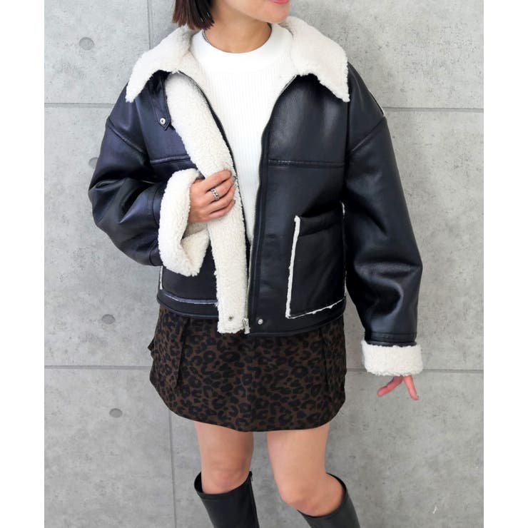 ボンディングムートンジャケット | FUN | 詳細画像6 