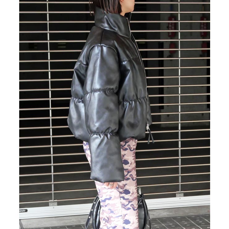 フェイクレザーナカワタジャケット | FUN | 詳細画像2 