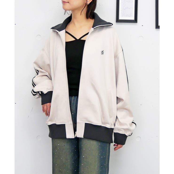 アイボリー | スエポンジャケット | FUN