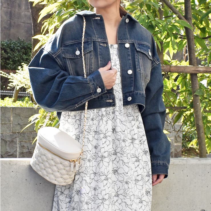 デニムショートジャケット[品番：TRNW0001545]｜FUN（ファン）の