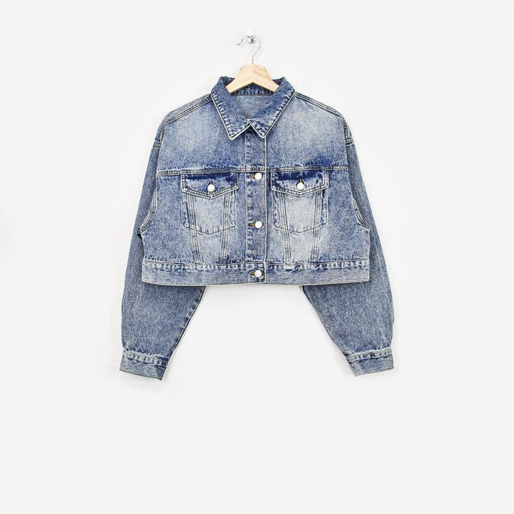 デニムショートジャケット[品番：TRNW0001545]｜FUN（ファン）の