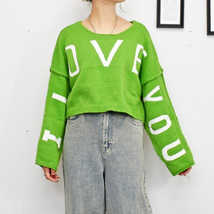 ロゴニットプルオーバー[品番：TRNW0001388]｜FUN（ファン）の