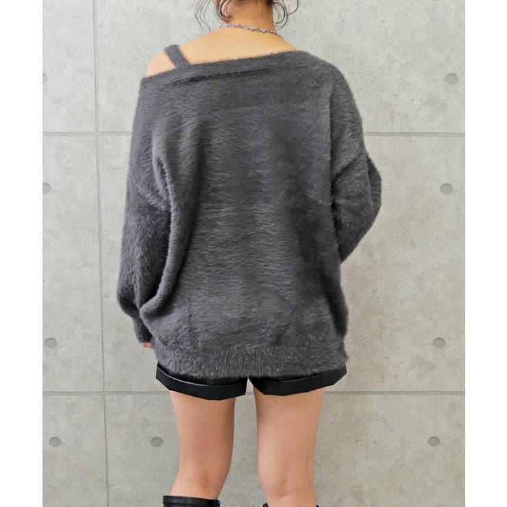 ナンバリングシャギーニット | FUN | 詳細画像3 