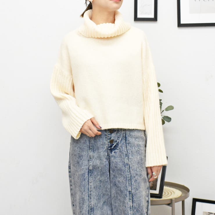 タートルネックニット[品番：TRNW0000683]｜FUN（ファン）のレディース