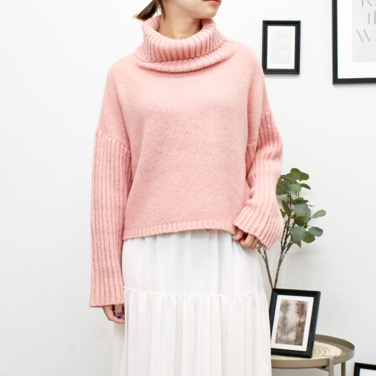 タートルネックニット[品番：TRNW0000683]｜FUN（ファン）のレディース