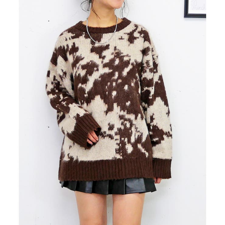 ブラウン | ニュアンスニット | FUN