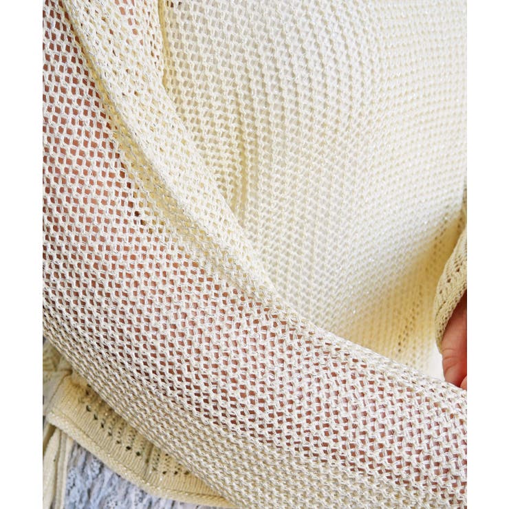 ラメメッシュニット | FUN | 詳細画像4 