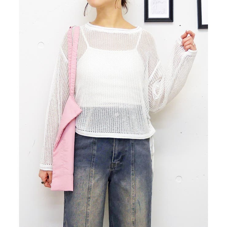 ラメメッシュニット | FUN | 詳細画像5 