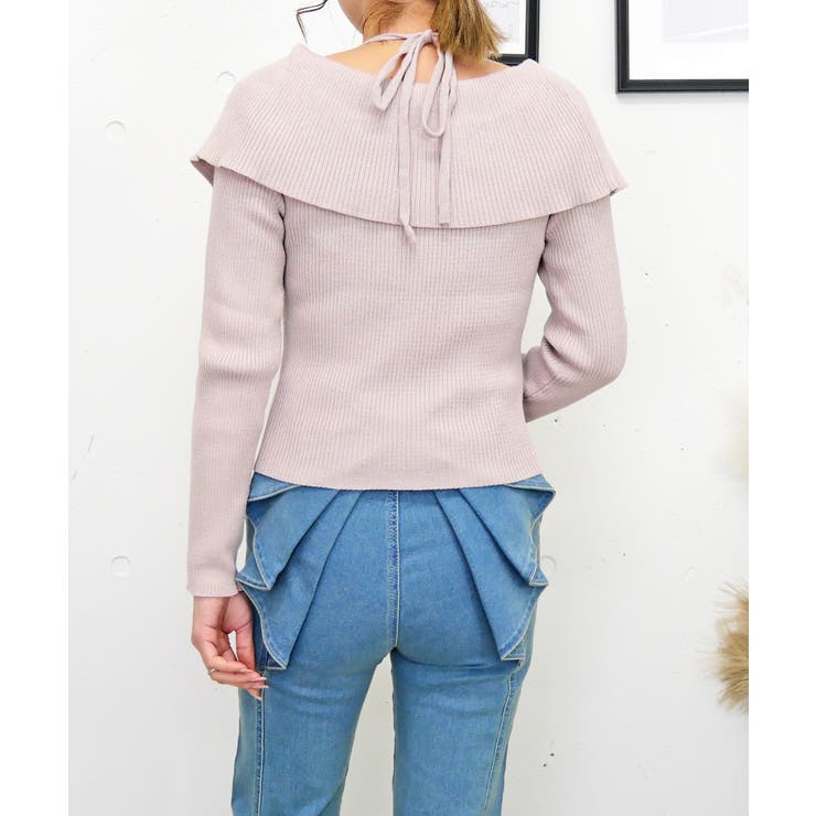 ジップホルターニット | FUN | 詳細画像3 