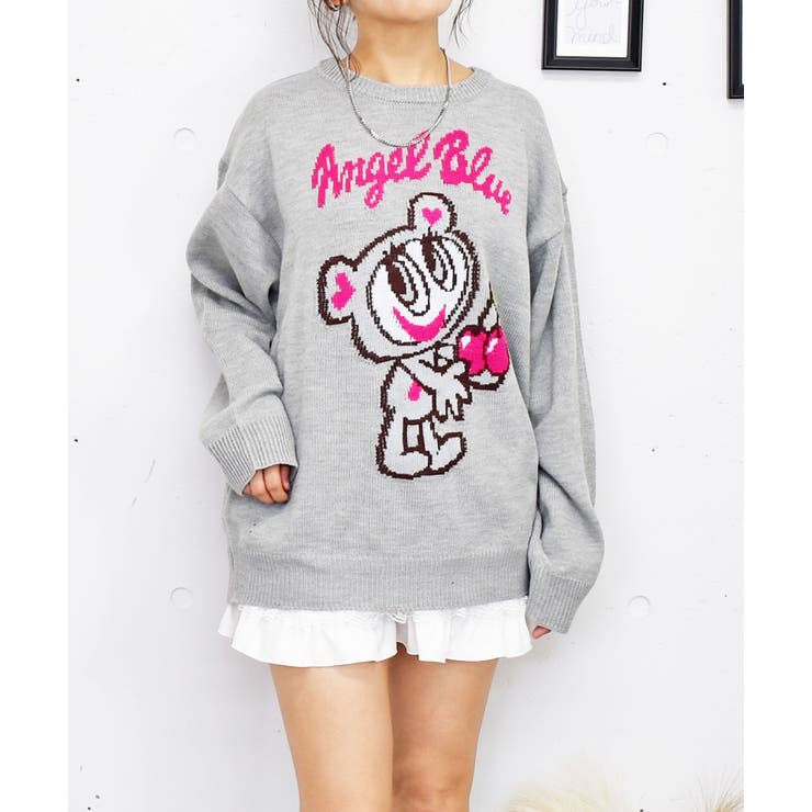 エンジェルブルーニット[品番：TRNW0002038]｜FUN（ファン）の