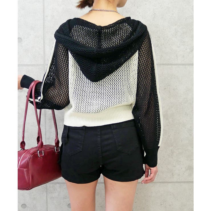 メッシュフードロゴニット | FUN | 詳細画像3 