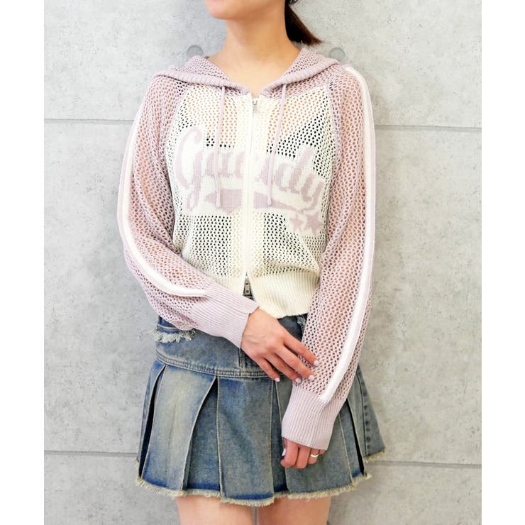 メッシュフードロゴニット | FUN | 詳細画像4 