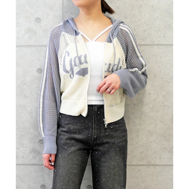 メッシュフードロゴニット | FUN | 詳細画像5 