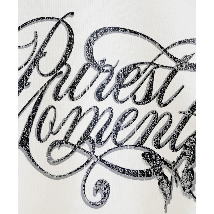 ラメロゴカットソー | FUN | 詳細画像2 