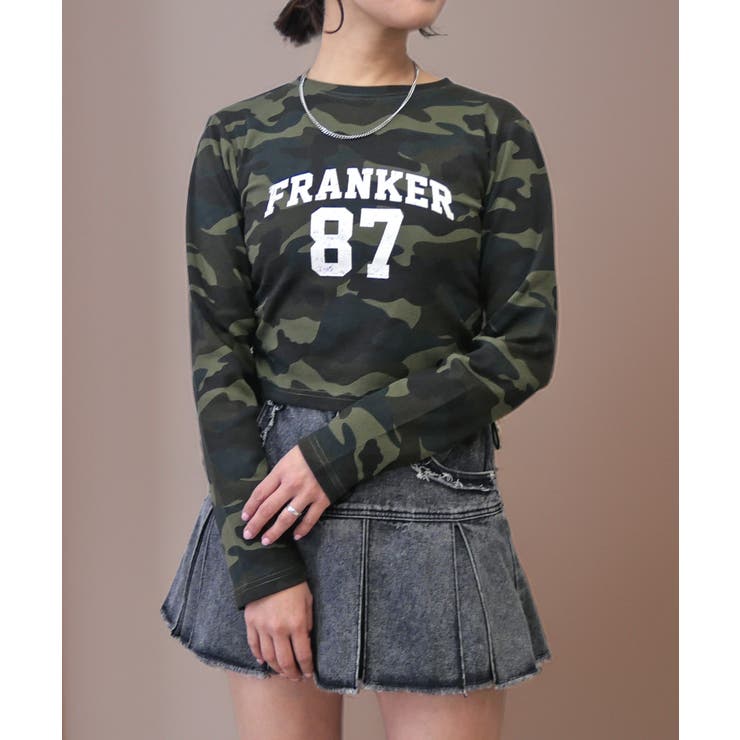 ナンバリングリブカットソー | FUN | 詳細画像1 