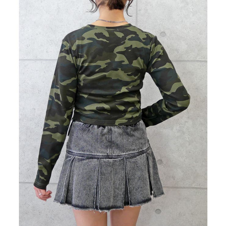 ナンバリングリブカットソー | FUN | 詳細画像3 