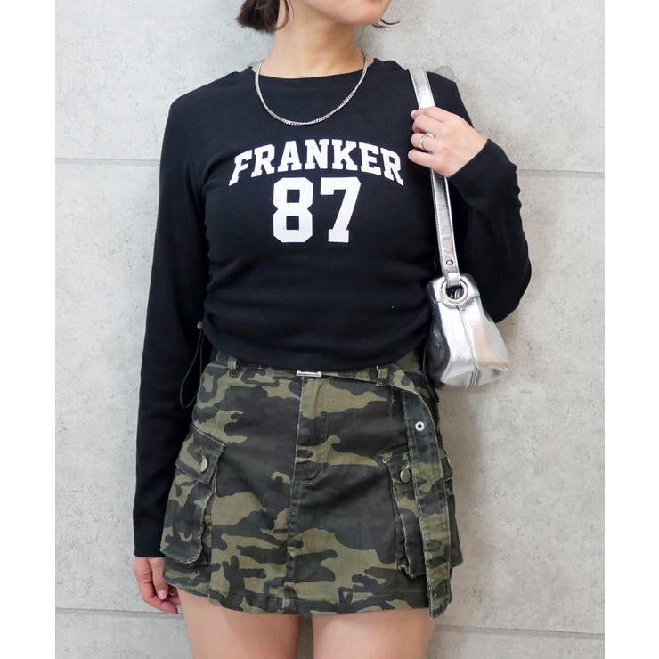 ナンバリングリブカットソー | FUN | 詳細画像4 