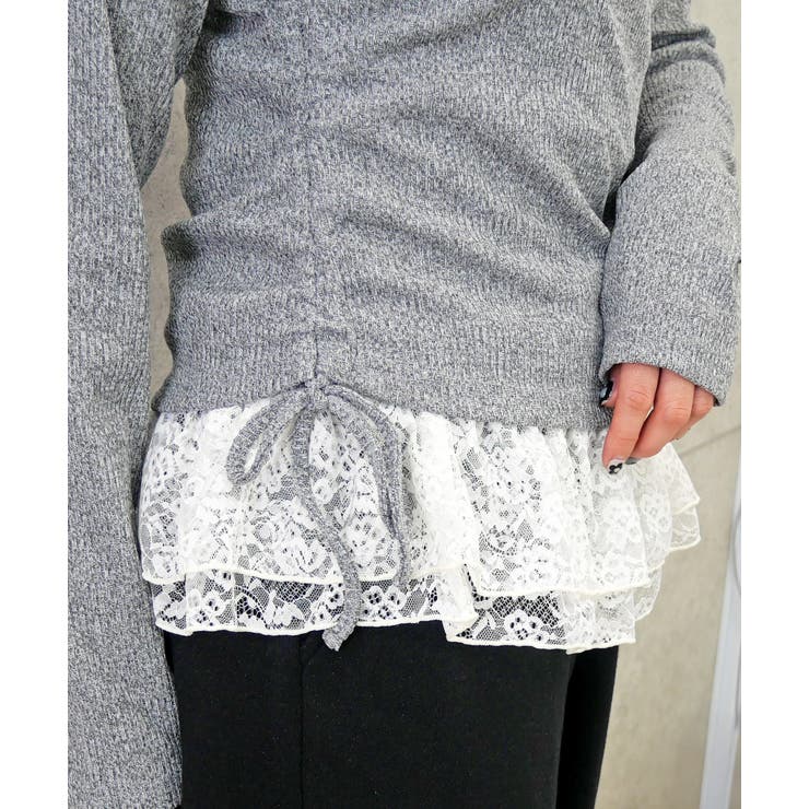 レースレイヤードアンサンブル | FUN | 詳細画像4 