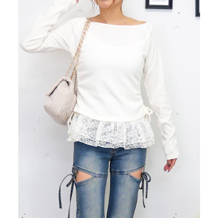 レースレイヤードアンサンブル | FUN | 詳細画像6 