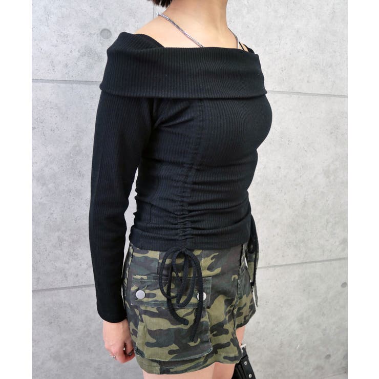 ドロストWシャーリングプルオーバー | FUN | 詳細画像4 