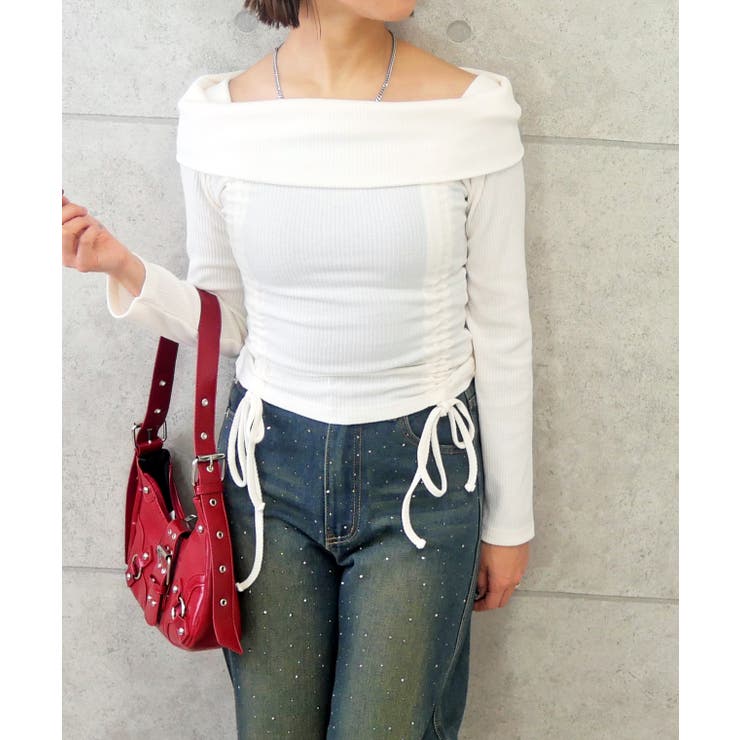 ドロストWシャーリングプルオーバー | FUN | 詳細画像5 