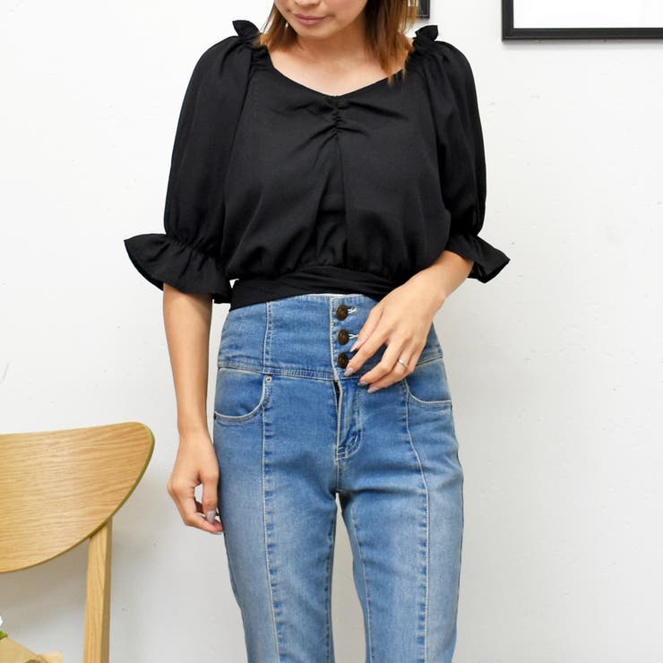 リテン Grosgrain candy Blouse キャンディ ブラウス