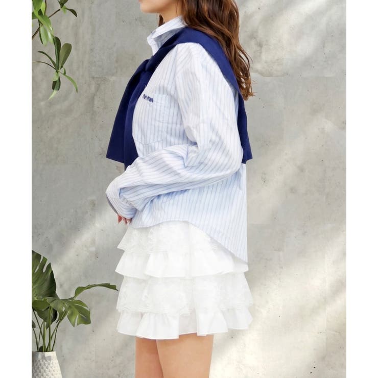 カタカケストールツキシャツ | FUN | 詳細画像2 