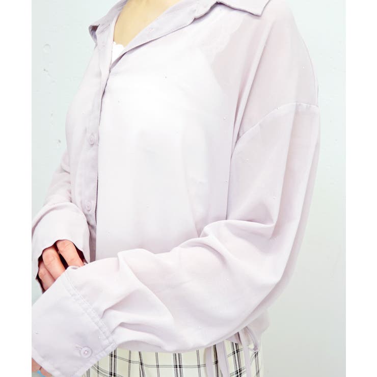 ラインストーンシャツ | FUN | 詳細画像4 