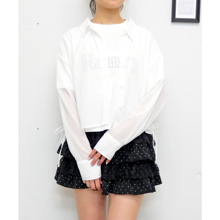 ラインストーンシャツ | FUN | 詳細画像7 