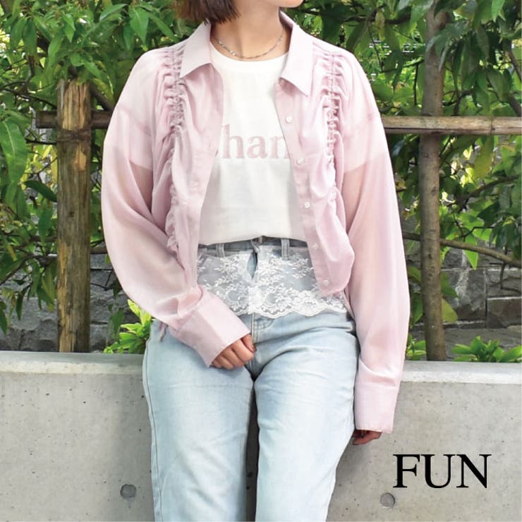 シアーシャーリングシャツ[品番：TRNW0001712]｜FUN（ファン