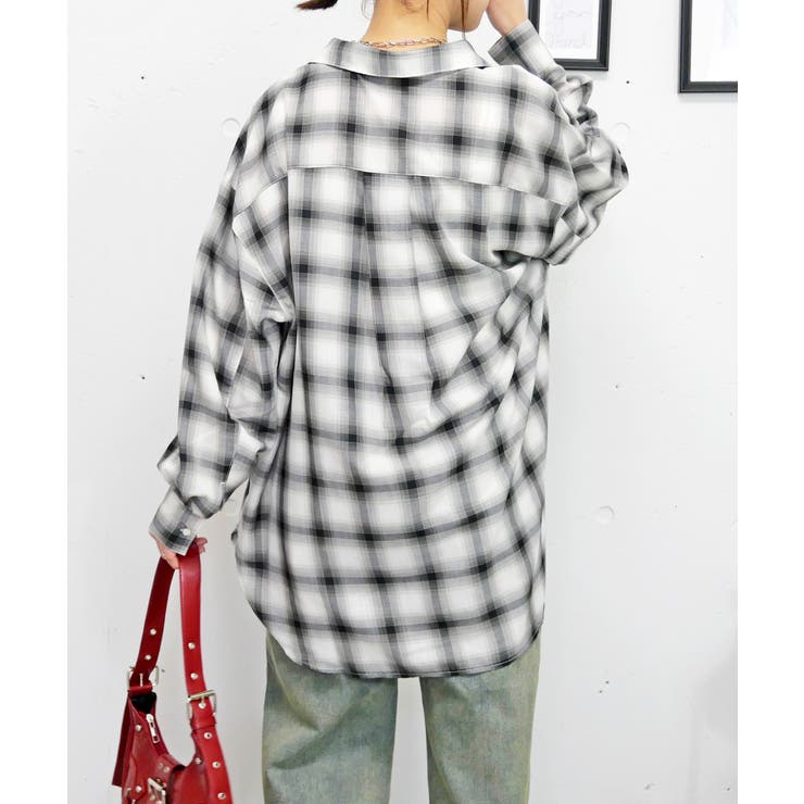 チェック2WAYシャツ | FUN | 詳細画像3 