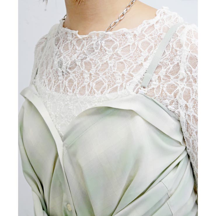 チェック2WAYシャツ | FUN | 詳細画像7 