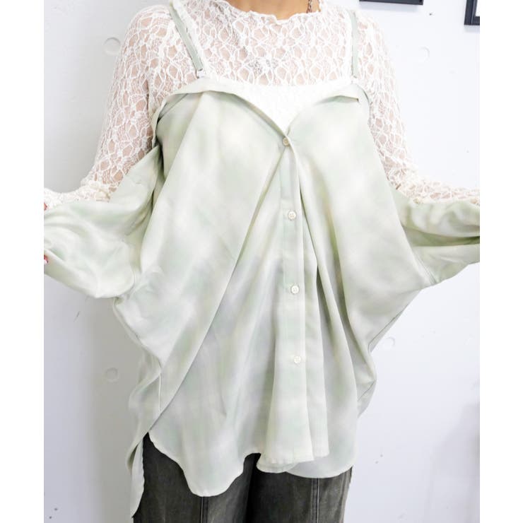 チェック2WAYシャツ | FUN | 詳細画像8 