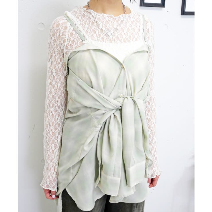 チェック2WAYシャツ | FUN | 詳細画像9 