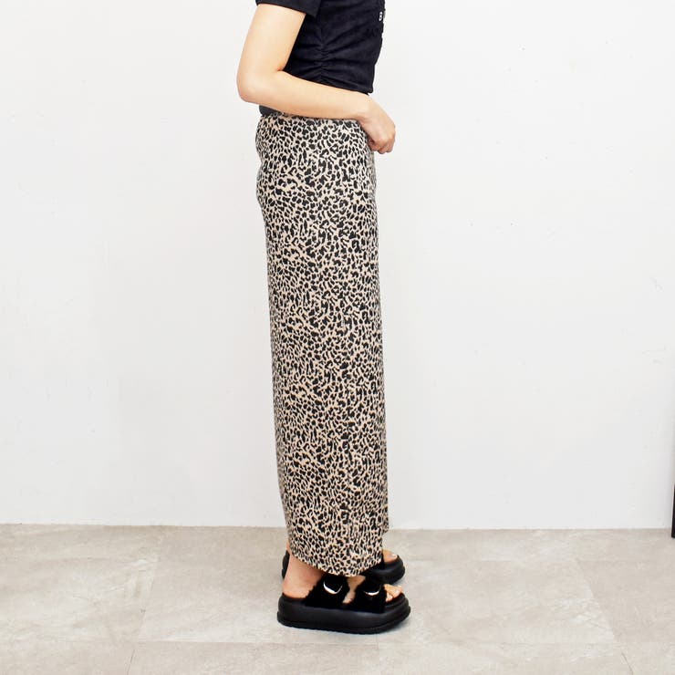 leopard frill skirt | épine