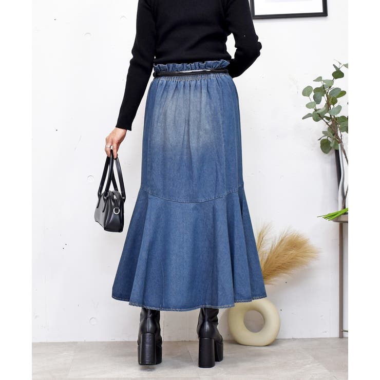 デニムキリカエスカート | FUN | 詳細画像3 