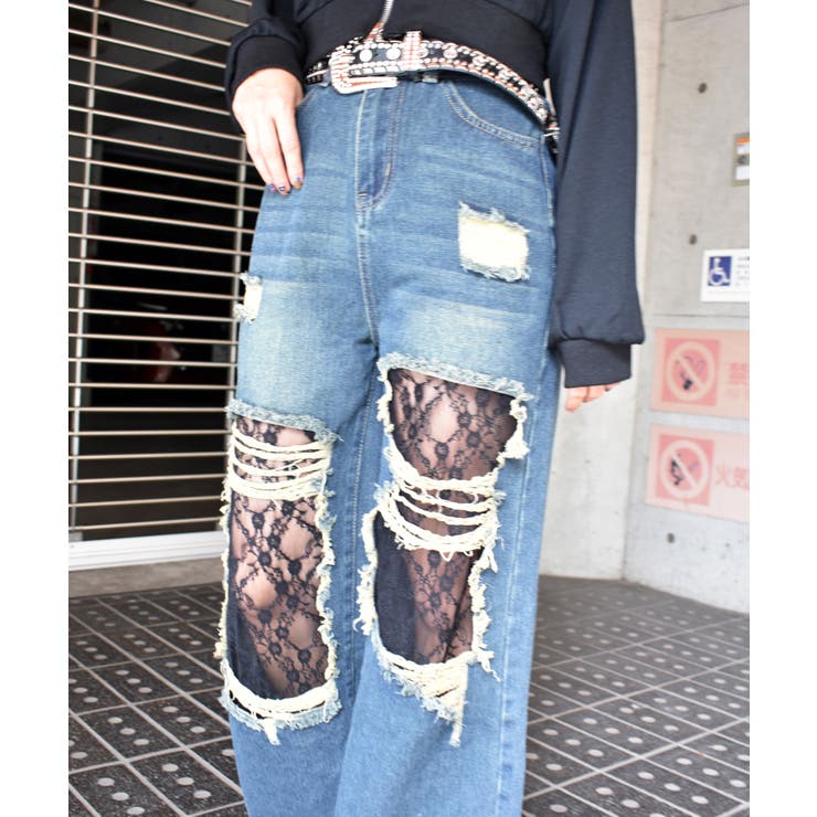ダメージレースパンツ | FUN | 詳細画像5 