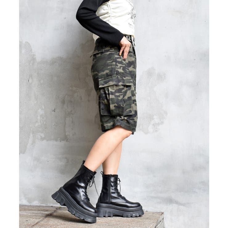 カモフラハーフパンツ | FUN | 詳細画像2 