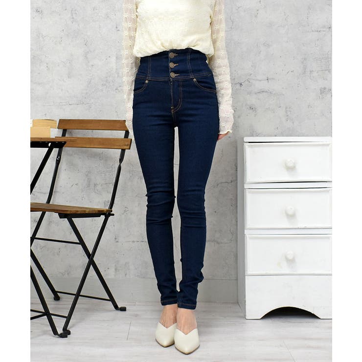 ボタンスキニーパンツ | FUN | 詳細画像4 