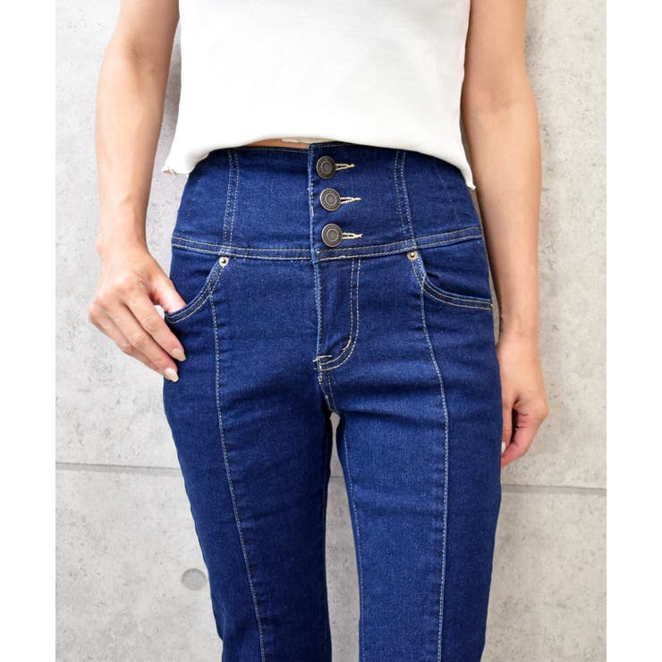 デニムフレアーパンツ | FUN | 詳細画像16 