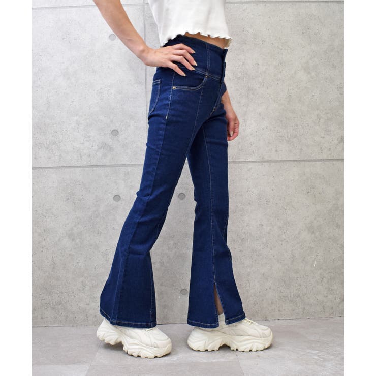 デニムフレアーパンツ | FUN | 詳細画像17 