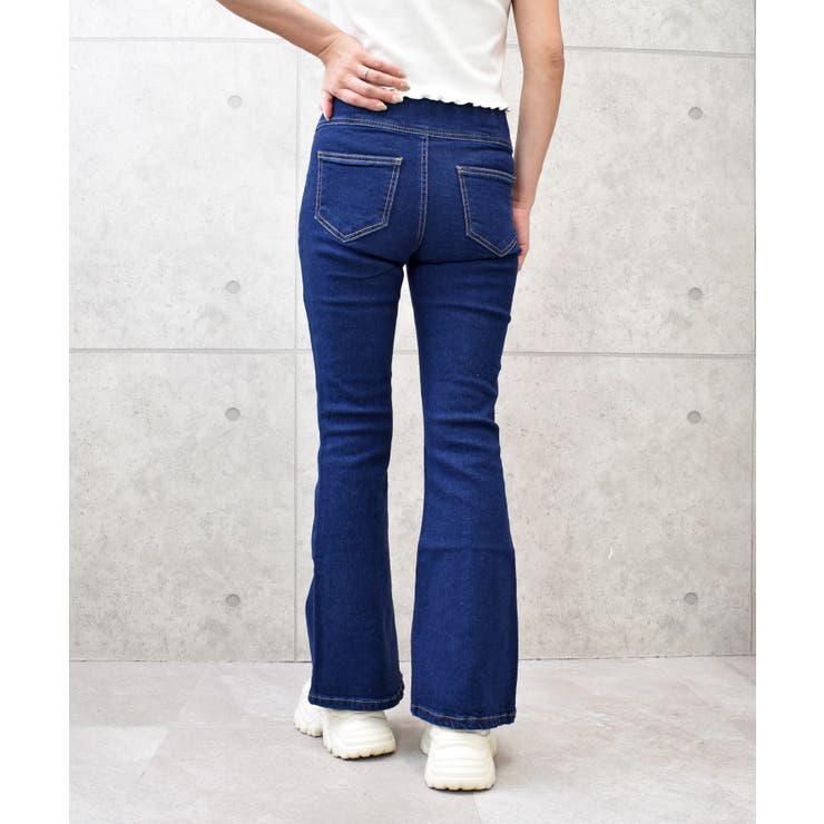 デニムフレアーパンツ | FUN | 詳細画像18 