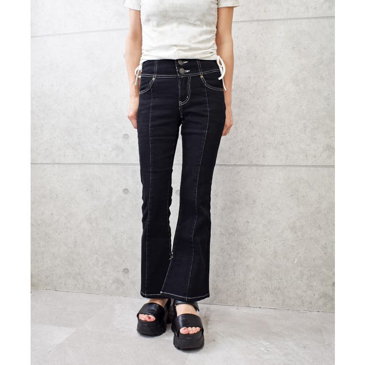 デニムフレアーパンツ | FUN | 詳細画像21 