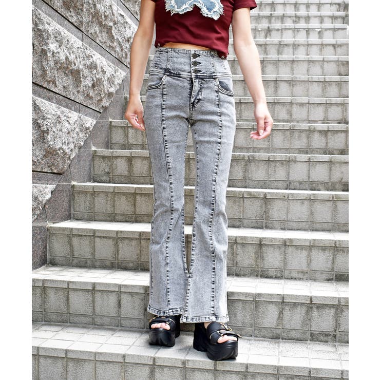 デニムフレアーパンツ | FUN | 詳細画像28 