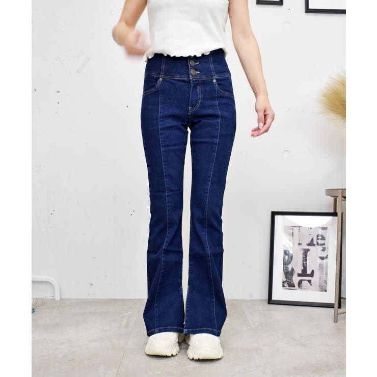 デニムフレアーパンツ | FUN | 詳細画像31 