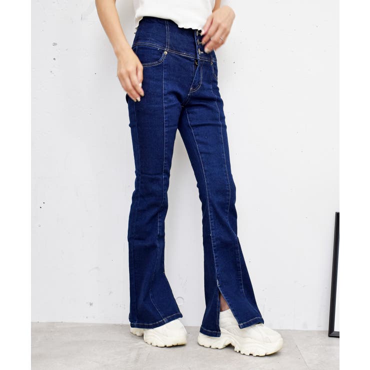 デニムフレアーパンツ | FUN | 詳細画像32 