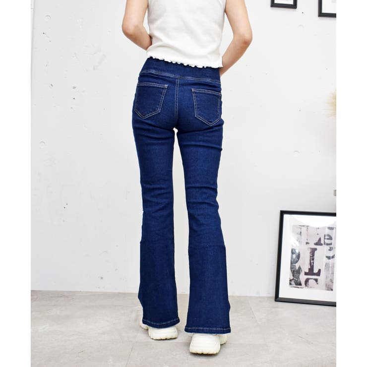 デニムフレアーパンツ | FUN | 詳細画像33 