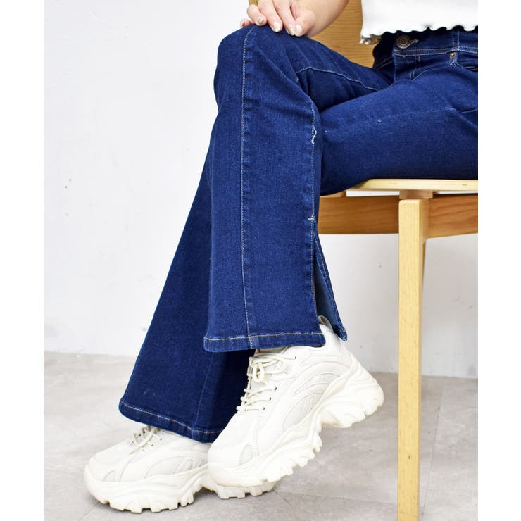 デニムフレアーパンツ | FUN | 詳細画像34 