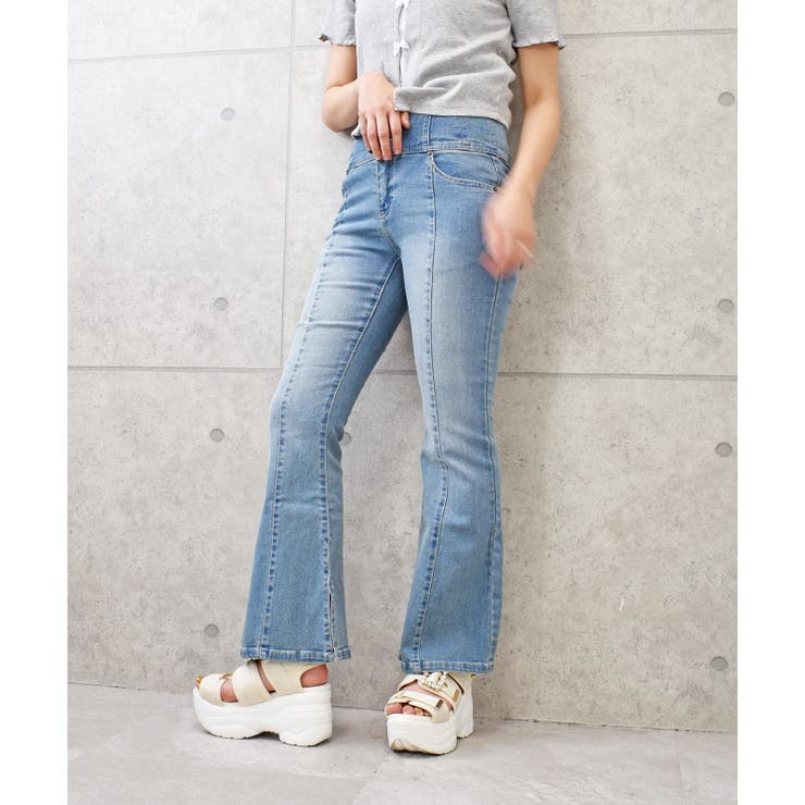 デニムフレアーパンツ | FUN | 詳細画像48 