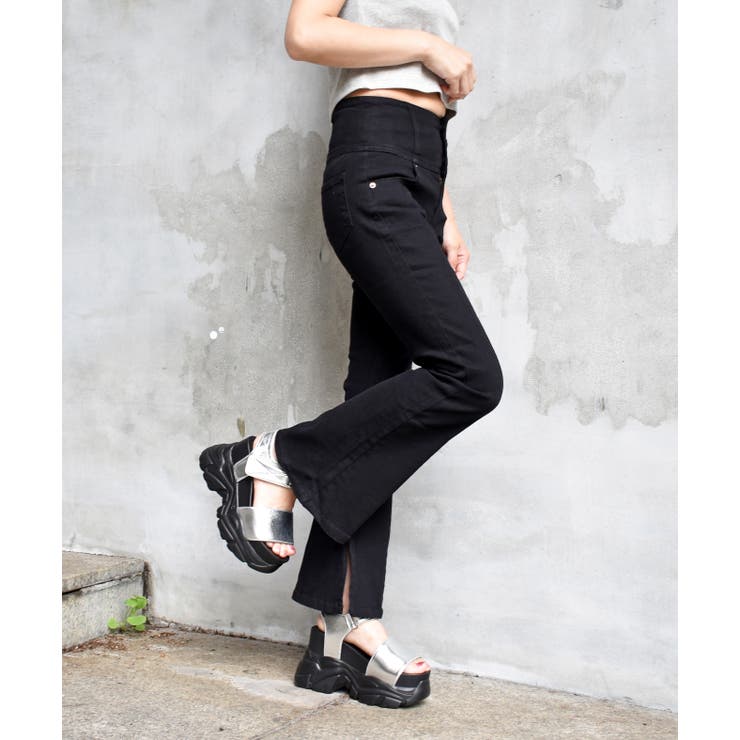 デニムフレアーパンツ | FUN | 詳細画像5 